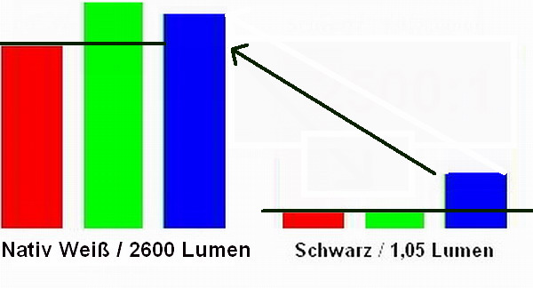 Nativ Weiß 2600 Lumen Epson