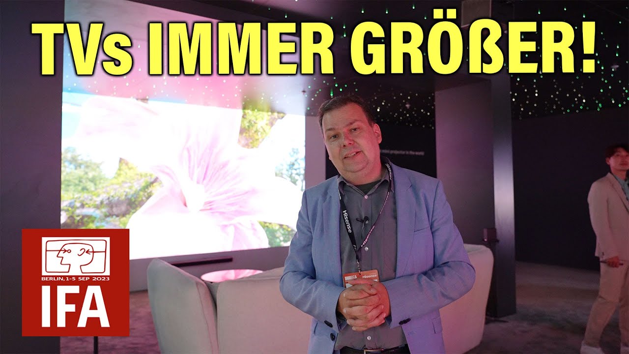 IFA TVs immer größer Thumbnail